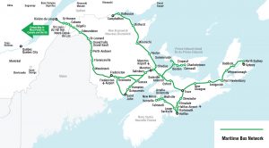 carte du réseau maritime bus